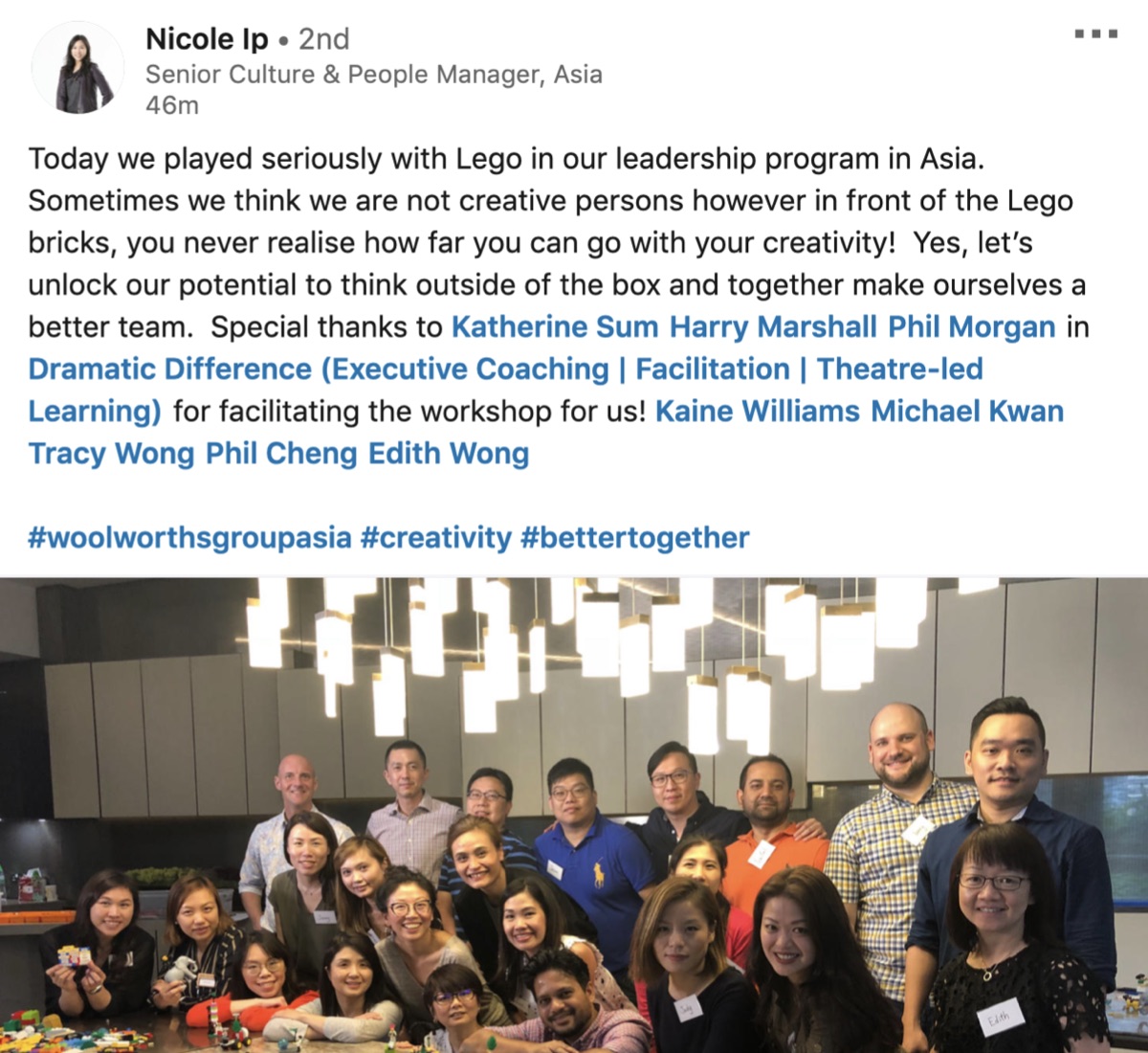 Woolworths leadership